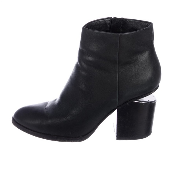 Alexander Wang Shoes - Alexander Wang Gabi Black Bootie SZ 38